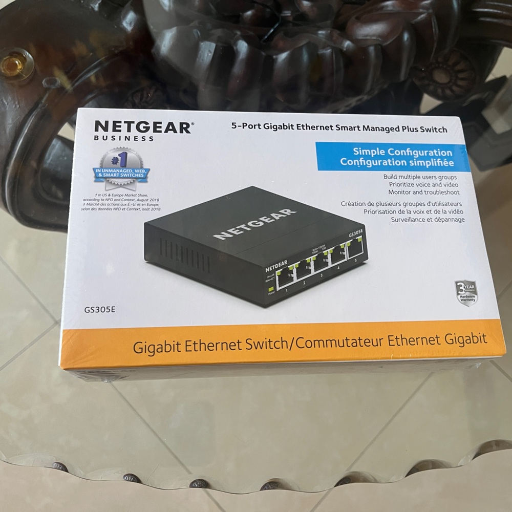 Ethernet Switch NETGEAR Business - Black
